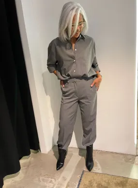 Samsoe Samsoe Dames Maye Trouser Sharkskin